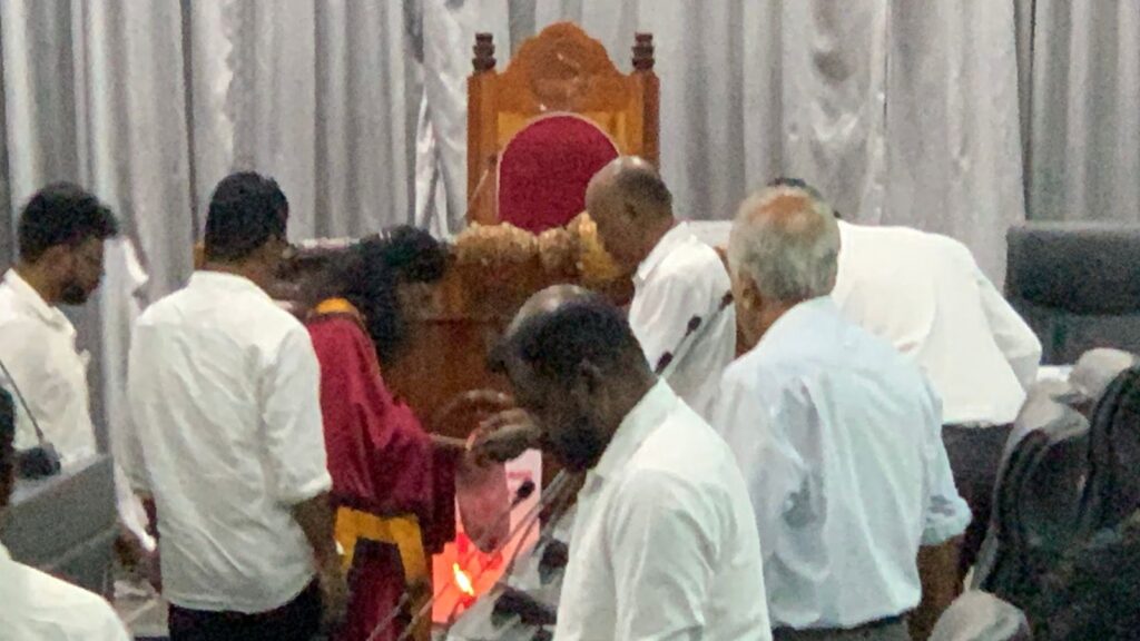 யாழ் மாநகரசபையில் முள்ளிவாய்க்கால் நினேந்தல் அனுஷ்டிப்பு!