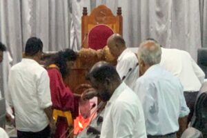 யாழ் மாநகரசபையில் முள்ளிவாய்க்கால் நினேந்தல் அனுஷ்டிப்பு!