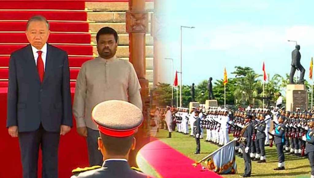 வியட்நாம் ஜனாதிபதிக்கு உத்தியோகப்பூர்வ வரவேற்பு!