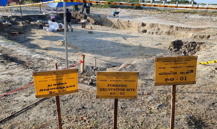 யாழ். செம்மணி மனிதப் புதைகுழி அகழ்வு- சிறுவர்களின் எச்சங்கள் மீட்பு!
