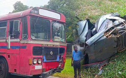 அரச பேருந்து மோதி விபத்து- இராணுவ கோப்ரல் ஒருவர் உயிரிழப்பு!