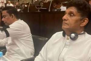 நீர்கொழும்பு சிறைச்சாலை விவகாரம்- கருப்புப் பட்டி அணிந்து எதிர்க்கட்சியினர் எதிர்ப்பு!