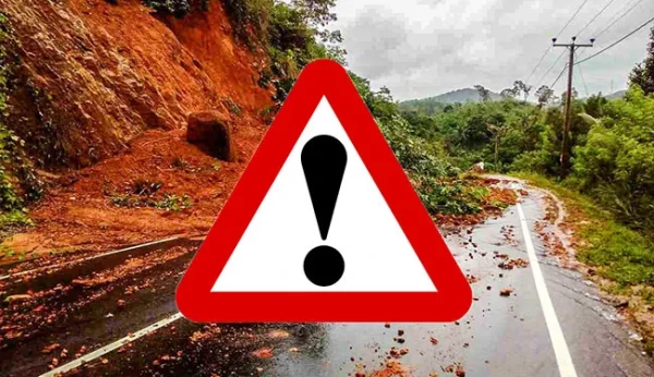 நாட்டில் தற்போது நிலவி வரும் சீரற்ற வானிலை- 3 மாவட்டங்களுக்கு மண்சரிவு சிவப்பு எச்சரிக்கை நீடிப்பு!!