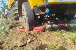 கிளிநொச்சி பகுதியில் விபத்து- ஆணின் கை துண்டிக்கப்பட்டு பயங்கரம்!
