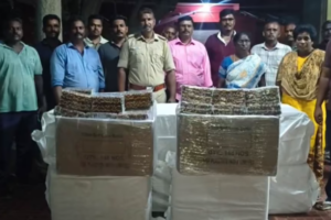 தமிழ் நாட்டிலிருந்து இலங்கைக்கு கடத்த முயன்ற பெருமளவான வலி நிவாரணி மாத்திரைகள் பறிமுதல்!!
